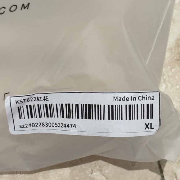 SPRTY Women L/S Tropical Leaf Print One-piece Swimsuit--Rashguard-Surf -Sz. XL - Picture 8 of 9